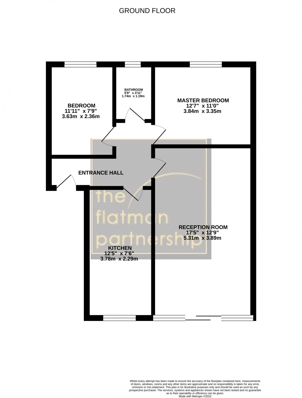 Floorplan for Blacksmith Row, Slough, Berkshire