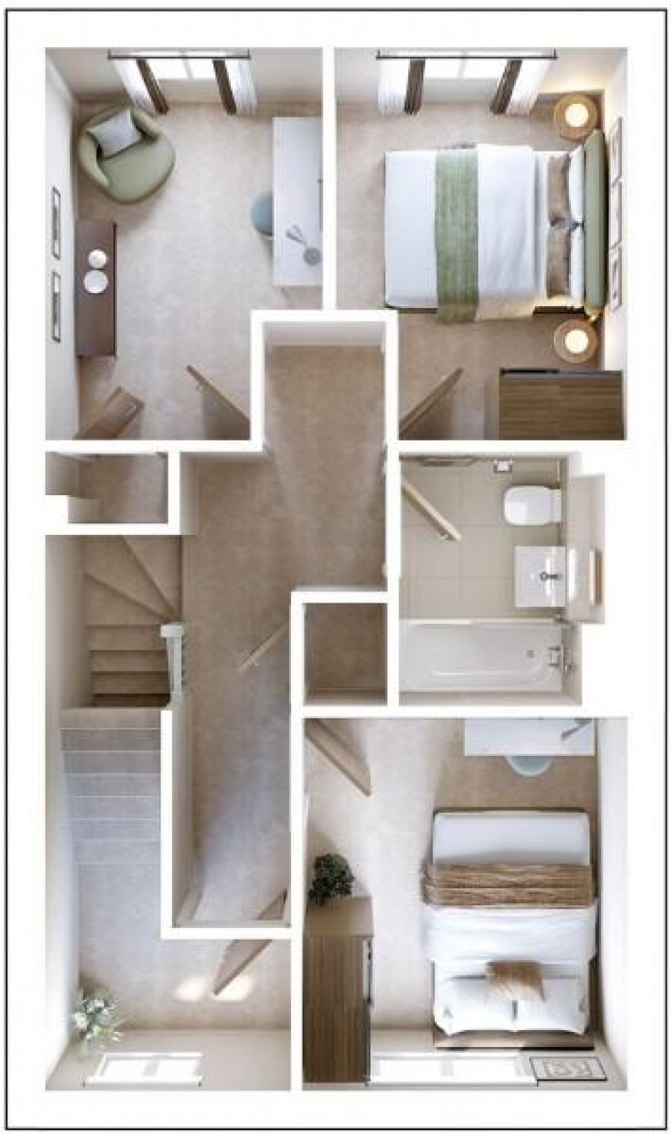 Floorplan for The Elliston, Kings Ride, Ascot