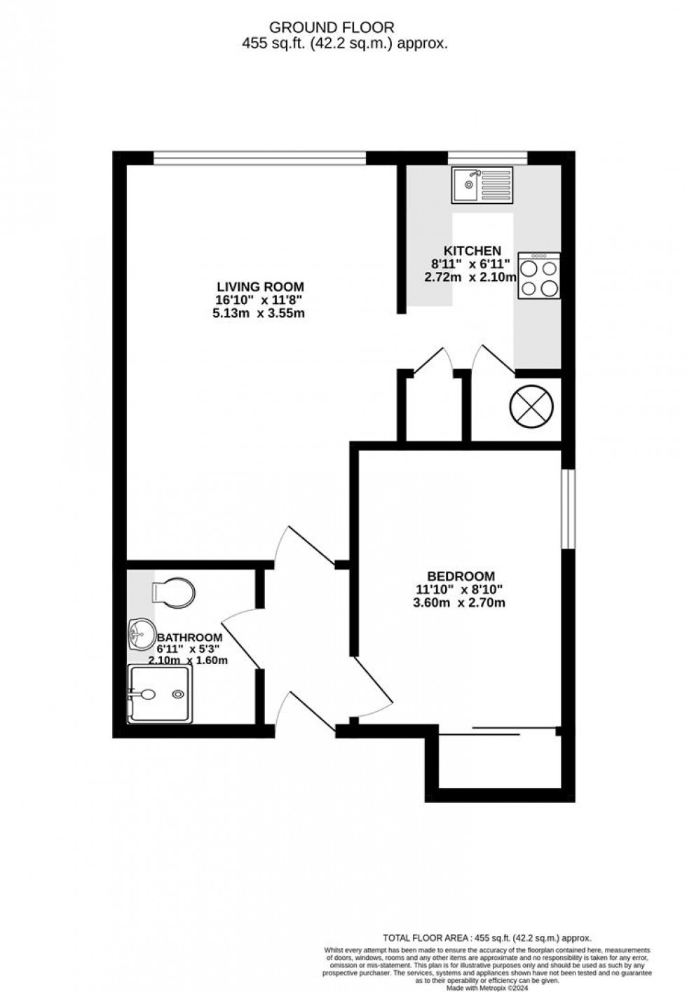 Floorplan for Tithe Court, Slough