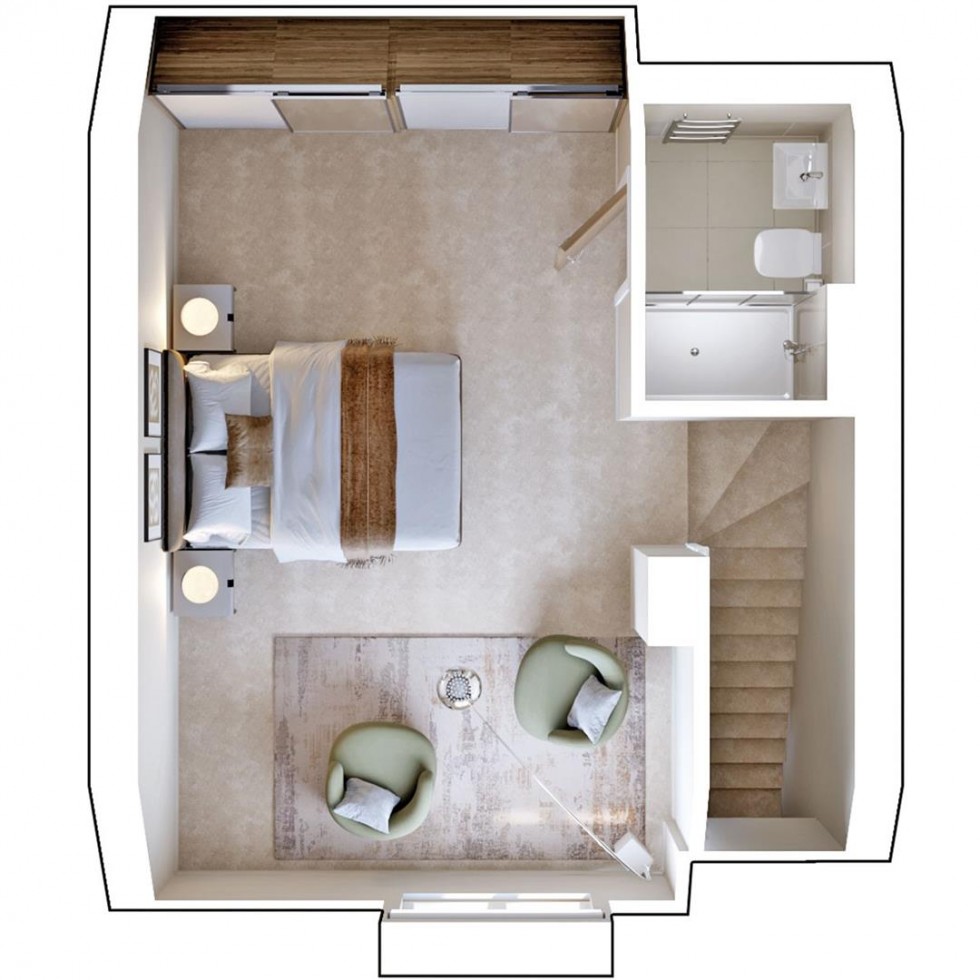 Floorplan for The Colton, Kings Ride, Ascot