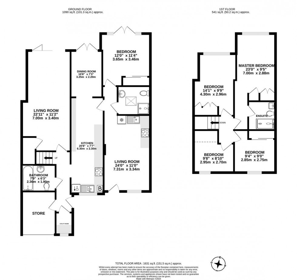 Floorplan for Trewarden Avenue, Iver