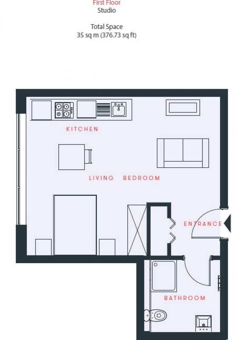 Floorplan for Hurricane Court, Langley