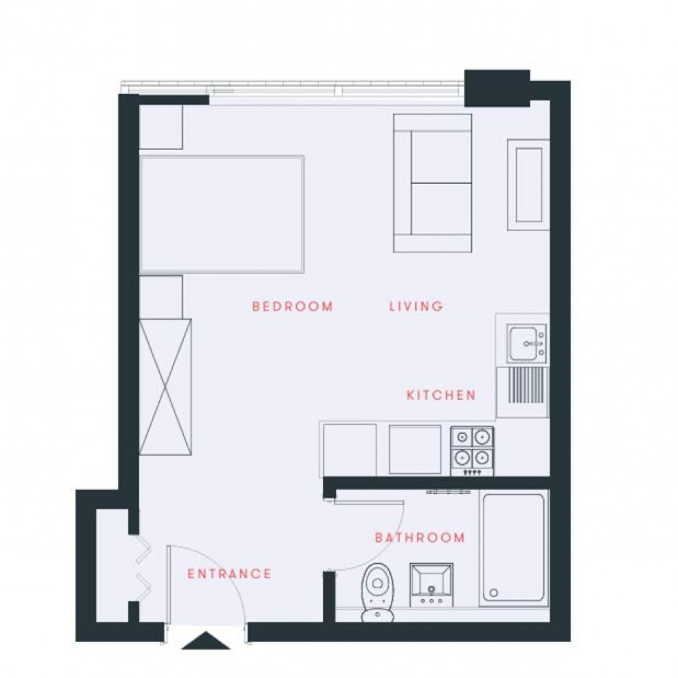 Floorplan for Hurricane Court, Langley