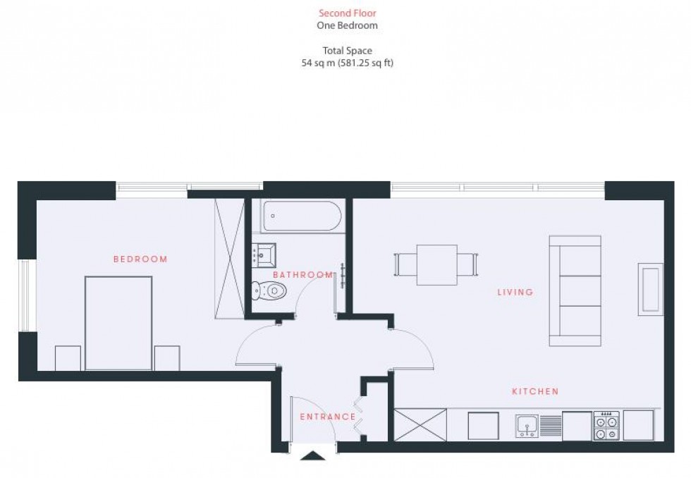 Floorplan for Hurricane Court, Langley, Langley