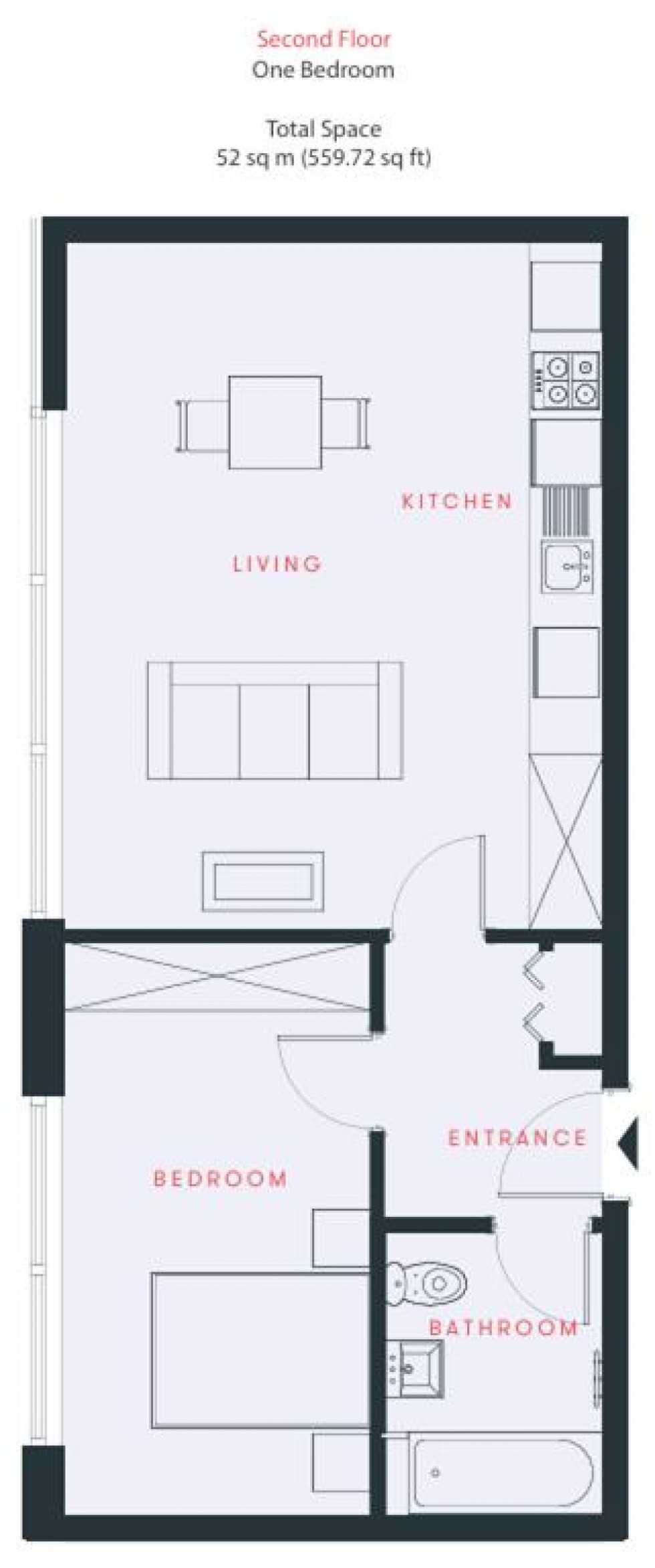 Floorplan for Hurricane Court, Langley