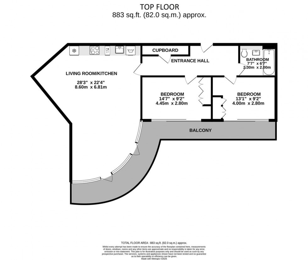 Floorplan for Hurricane Court, Heron Drive, Langley